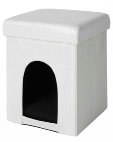 PET BEDS HT015 WHITE 15" x 15" x 15" PET BED