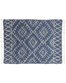 NATIVE ART NTV12 NAVY 2'3" X 3'9"