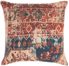 57 GRAND BY NICOLE CURTIS GT229 RED 20" X 20" THROW PILLOW