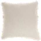 57 GRAND BY NICOLE CURTIS ZH017 IVORY 22" X 22" THROW PILLOW