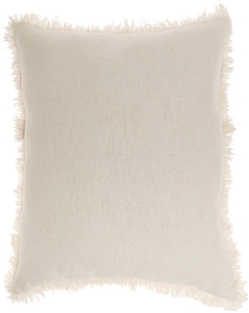 57 GRAND BY NICOLE CURTIS ZH017 IVORY 22" X 22" THROW PILLOW