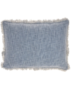 57 GRAND BY NICOLE CURTIS ZH017 OCEAN 14" X 24" THROW PILLOW