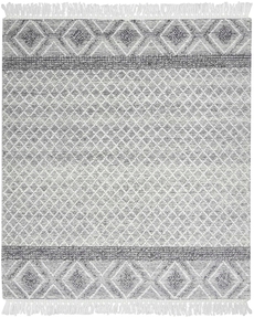 Nicole Curtis Series 3 SR303 Grey/Ivory Rug
