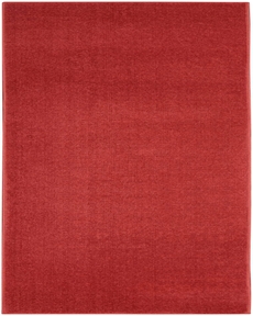 Nourison Essentials NRE01 Brick Red 2'2" x 12' Outdoor Rug