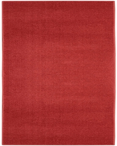 Nourison Essentials NRE01 Brick Red 2'2" x 16' Area Rug