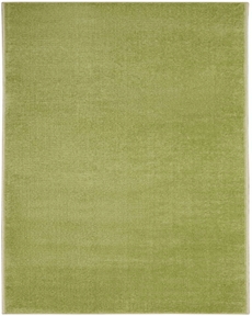 Nourison Essentials NRE01 Green 2'2" x 14' Area Rug
