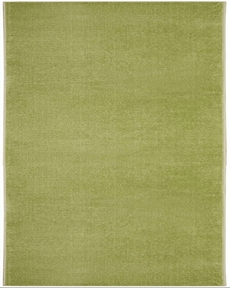 Nourison Essentials NRE01 Green 2'2" x 18' Area Rug