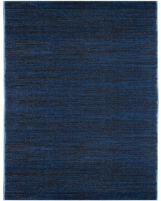 Nourison Essentials NRE01 Midnight Blue 2'2" x 16' Area Rug
