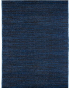 Nourison Essentials NRE01 Midnight Blue 2'2" x 20' Area Rug