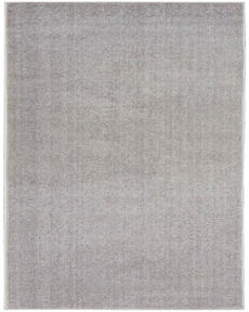 Nourison Essentials NRE01 Silver Grey Rug 2'2" x 7'6"