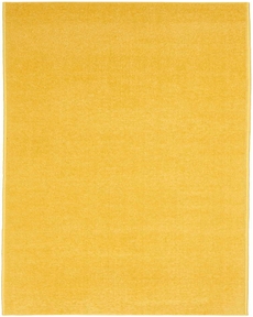 Nourison Essentials NRE01 Yellow 2'2" x 14' Area Rug
