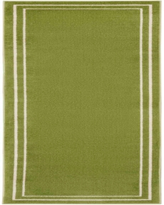 NOURISON ESSENTIALS NRE02 GREEN IVORY 2'2" X 7'6"