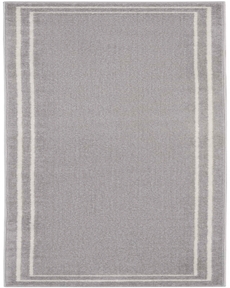 NOURISON ESSENTIALS NRE02 GREY/IVORY 2'2" X 7'6"
