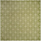 Nourison Essentials NRE04 Green Ivory Area Rug