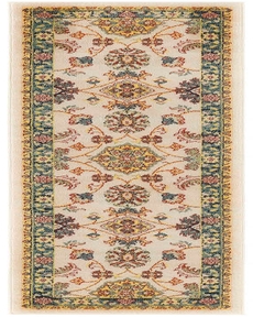 Nourison Essentials NRE05 Ivory Gold 2'2" x 7'6" Area Rug