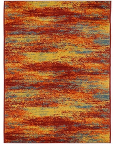 Nourison Essentials NRE06 Flame 2'2" x 7'6" Area Rug