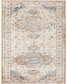 Nourison Essentials Persian NRE07 Beige Blue 2'2" x 10' Area Rug