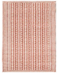 Nordic NRC03 Brick Ivory 2' x 6' Area Rug