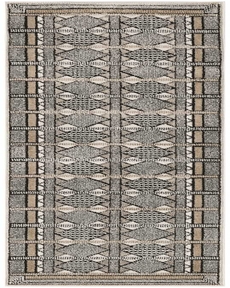 Nordic NRC06 Ivory Multicolor 2' x 6' Area Rug