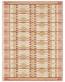 Nordic NRC06 Rust 2' x 6' Area Rug