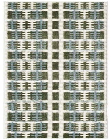 Nordic NRC08 Blue Green 2' x 6' Area Rug