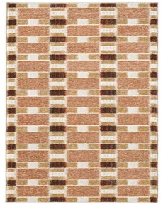 Nordic NRC14 Rust 2' x 6' Area Rug