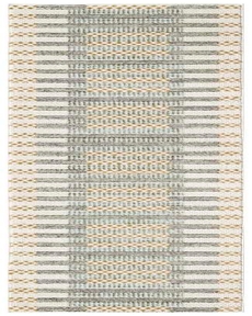 Nordic NRC15 Ivory Multicolor 2' x 6' Area Rug