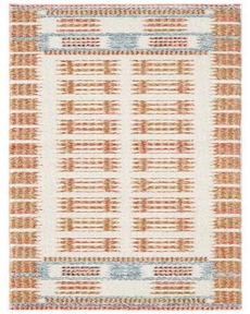 Nordic NRC16 Ivory Rust 2' x 6' Area Rug