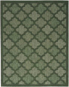 Nourison Easy Care NES01 Green Area Rug