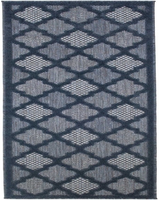 Nourison Easy Care NES01 Navy Blue 2' x 6' Area Rug