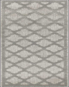 Nourison Easy Care NES01 Silver Grey 2' x 6' Area Rug