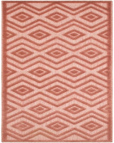 Versatile NRV01 Coral Orange 2' x 6' Area Rug