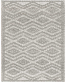 Versatile NRV01 Silver Grey 2' x 6' Area Rug