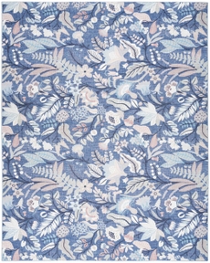 Nourison Washables NWB02 Navy Multicolor Area Rug