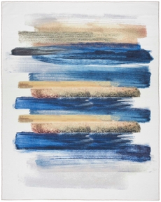 Nourison Washables NWB09 Blue Multicolor Area Rug