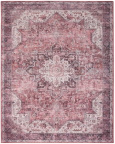 Nourison Washables NWB15 Red Area Rug