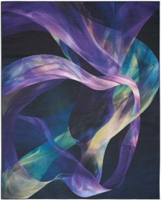 Nourison Washables NWB16 Blue Multicolor Area Rug