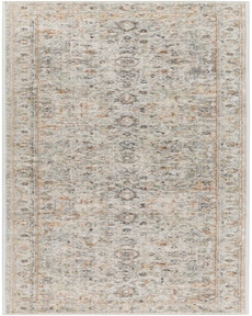 Oushak Home OUS02 Light Grey 2'3" x 7'6" Area Rug