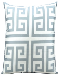 OUTDOOR PILLOWS AS047 GREY 20" x 20" THROW PILLOW