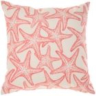 OUTDOOR PILLOWS GT133 CORAL 18" x 18"