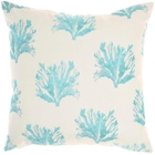 OUTDOOR PILLOWS GT134 TURQUOISE 18" x 18"