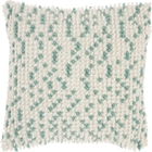 OUTDOOR PILLOWS IH013 AQUA 14" x 20" THROW PILLOW