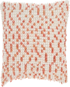 OUTDOOR PILLOWS IH013 CORAL 14" x 20" THROW PILLOW