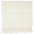 OUTDOOR THROWS IH018 IVORY 50 x 60 THROW BLANKET