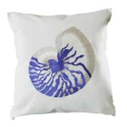 OUTDOOR PILLOWS L1298 WHITE 18" x 18" THROW PILLOW