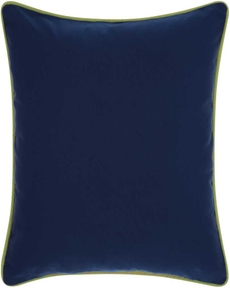 OUTDOOR PILLOWS L1590 CORAL NAVY 20" x 20" THROW PILLOW