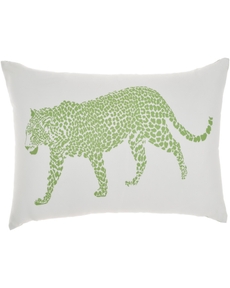 OUTDOOR PILLOW L3390 GREEN 14" X 23" THROW PILLOW