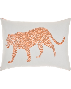 OUTDOOR PILLOW L3390 ORANGE 14" X 23" THROW PILLOW
