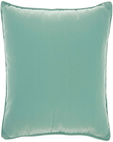 OUTDOOR PILLOWS L9090 AQUA 14" x 20" THROW PILLOW