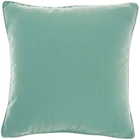 OUTDOOR PILLOWS L9090 AQUA 18" x 18" THROW PILLOW